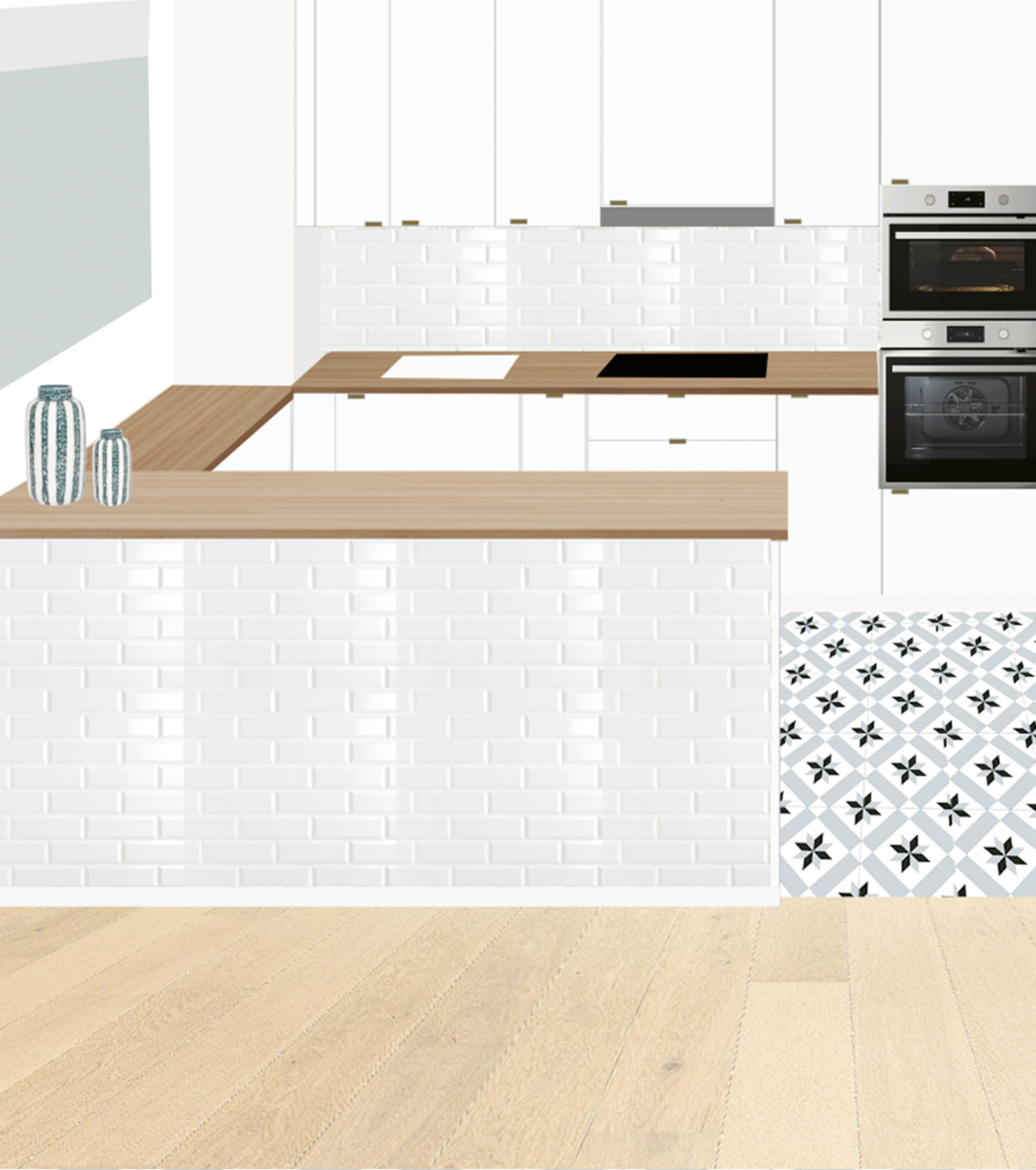 maquette-cuisine-plans-bois